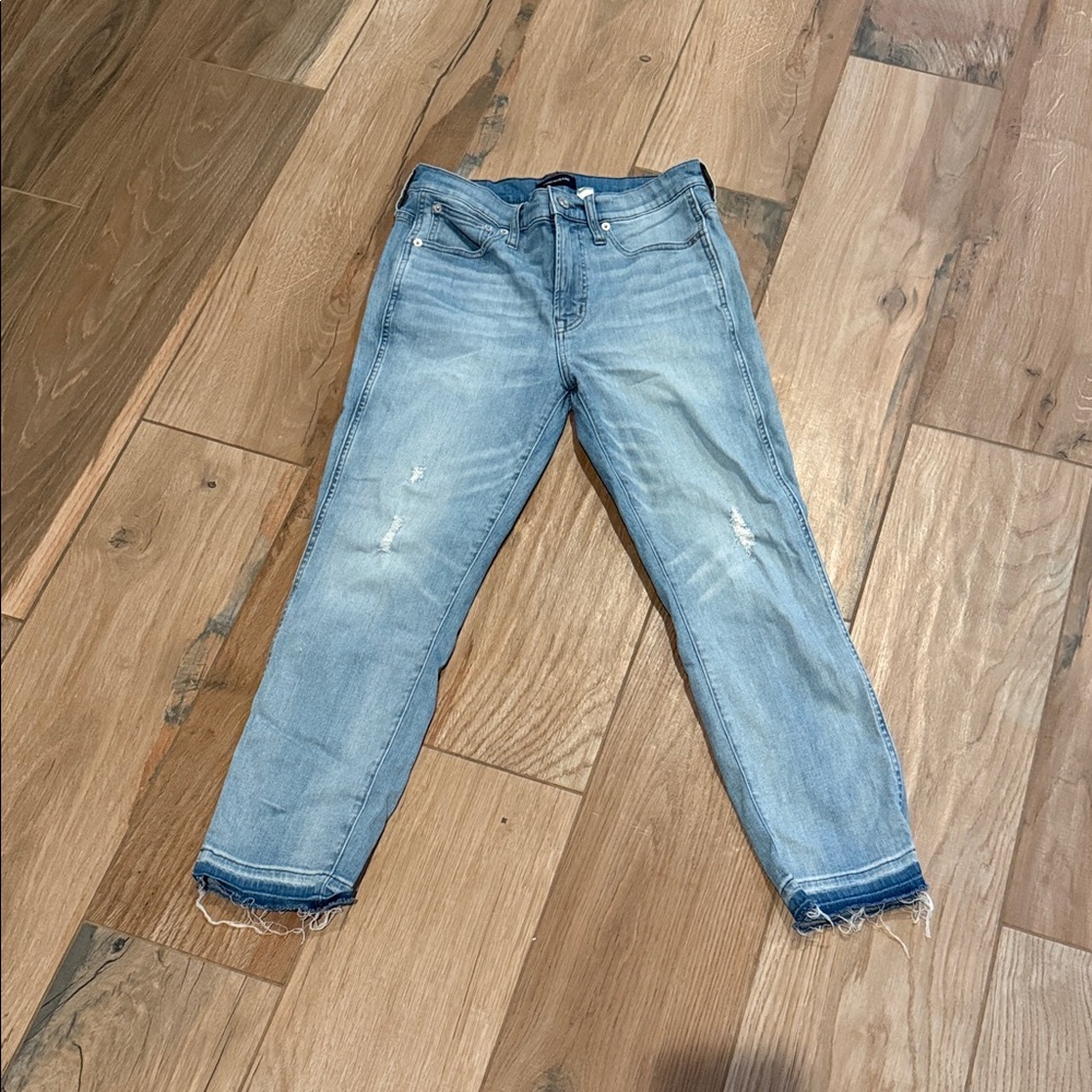 J. Crew Light Blue Cropped Jeans